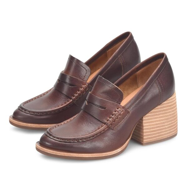 Kork-Ease Genuine Leather Womens Size 11 Brown Loafers Shoes NEW NIB $180 MSRP - Picture 1 of 7